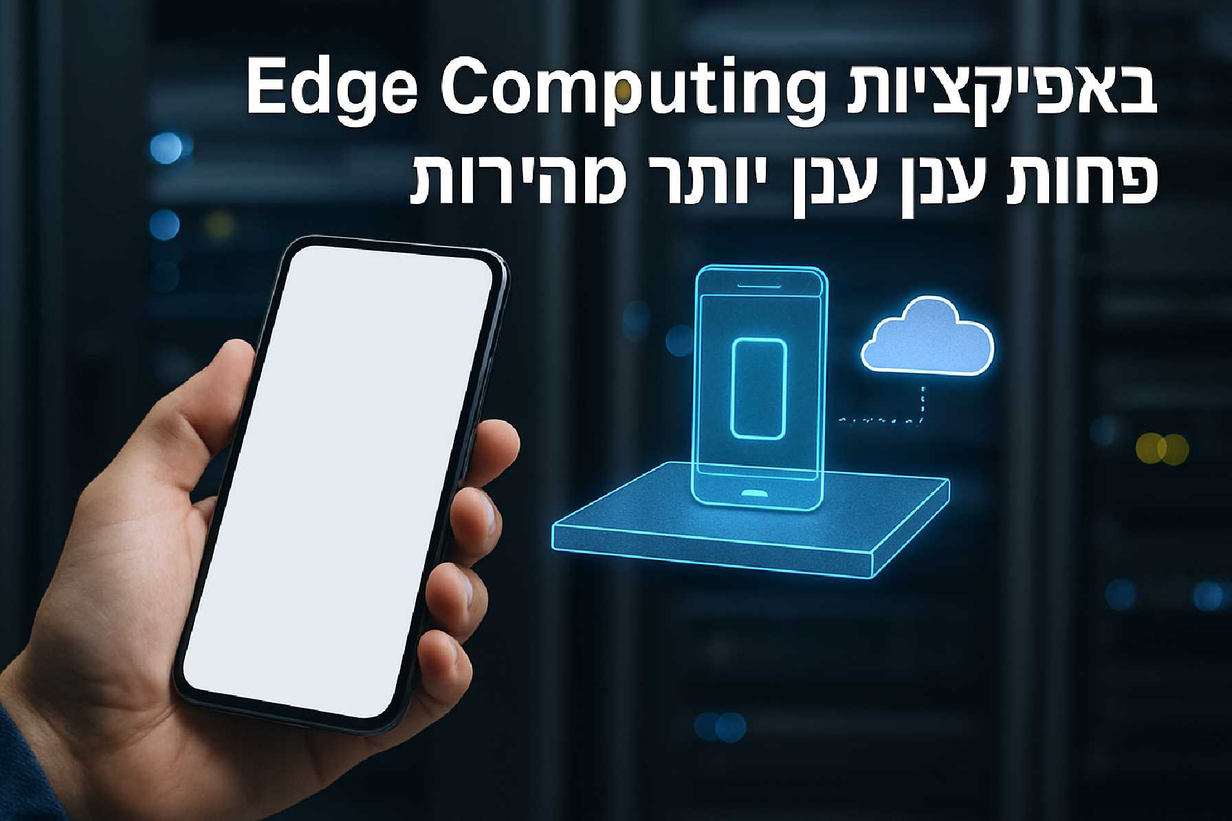 Edge Computing באפליקציות: פחות ענן, יותר מהירות