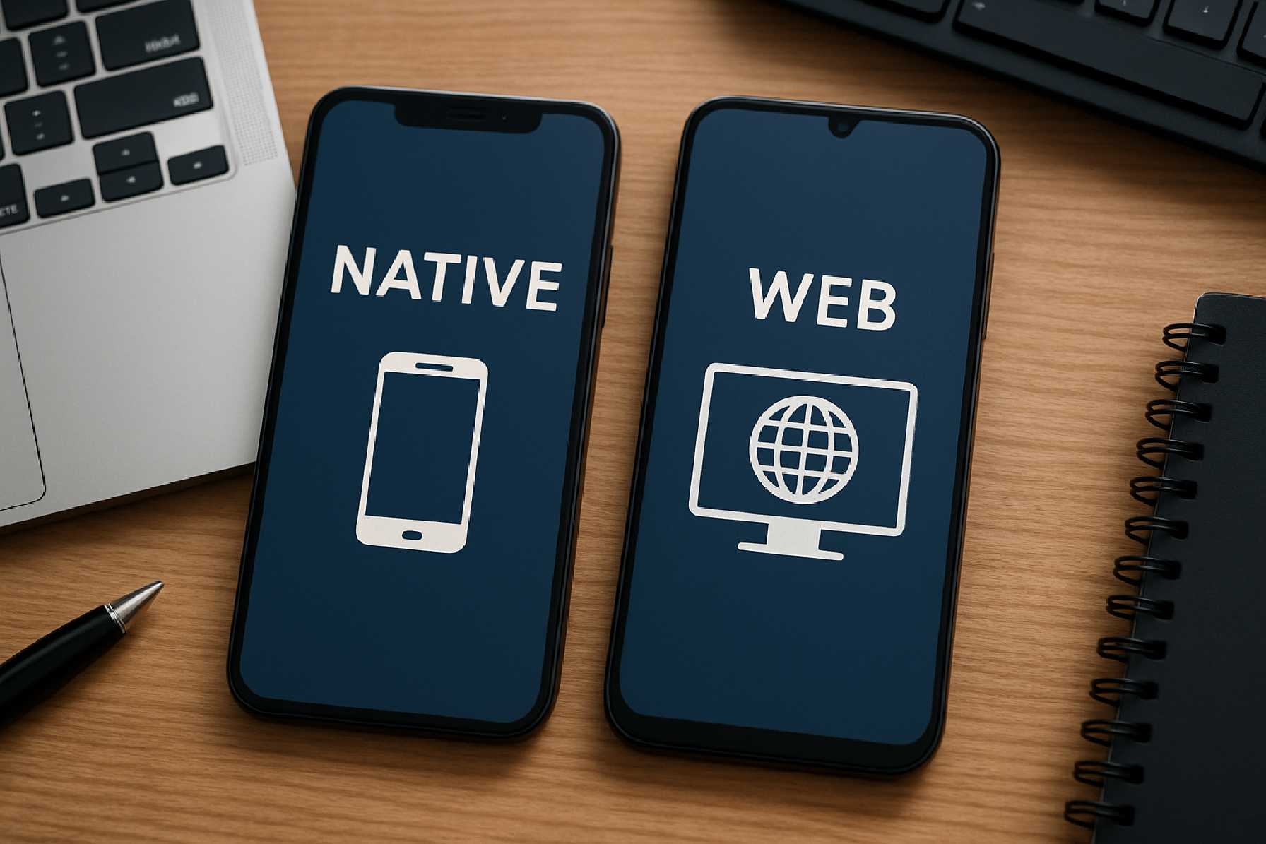 בניית אפליקציה NATIVE לעומת אפליקציית WEB היתרונות וחסרונות