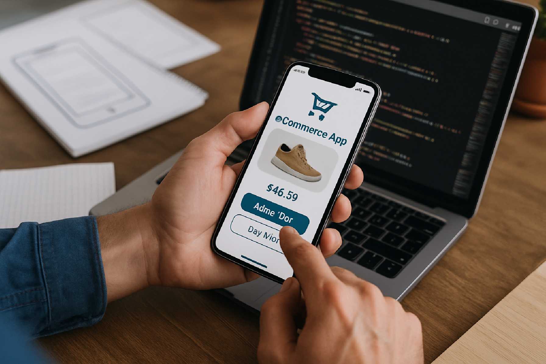 פיתוח אפליקציית eCommerce