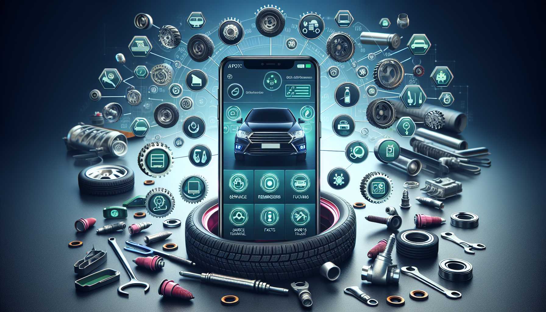 בניית אפליקציית תחזוקת רכב