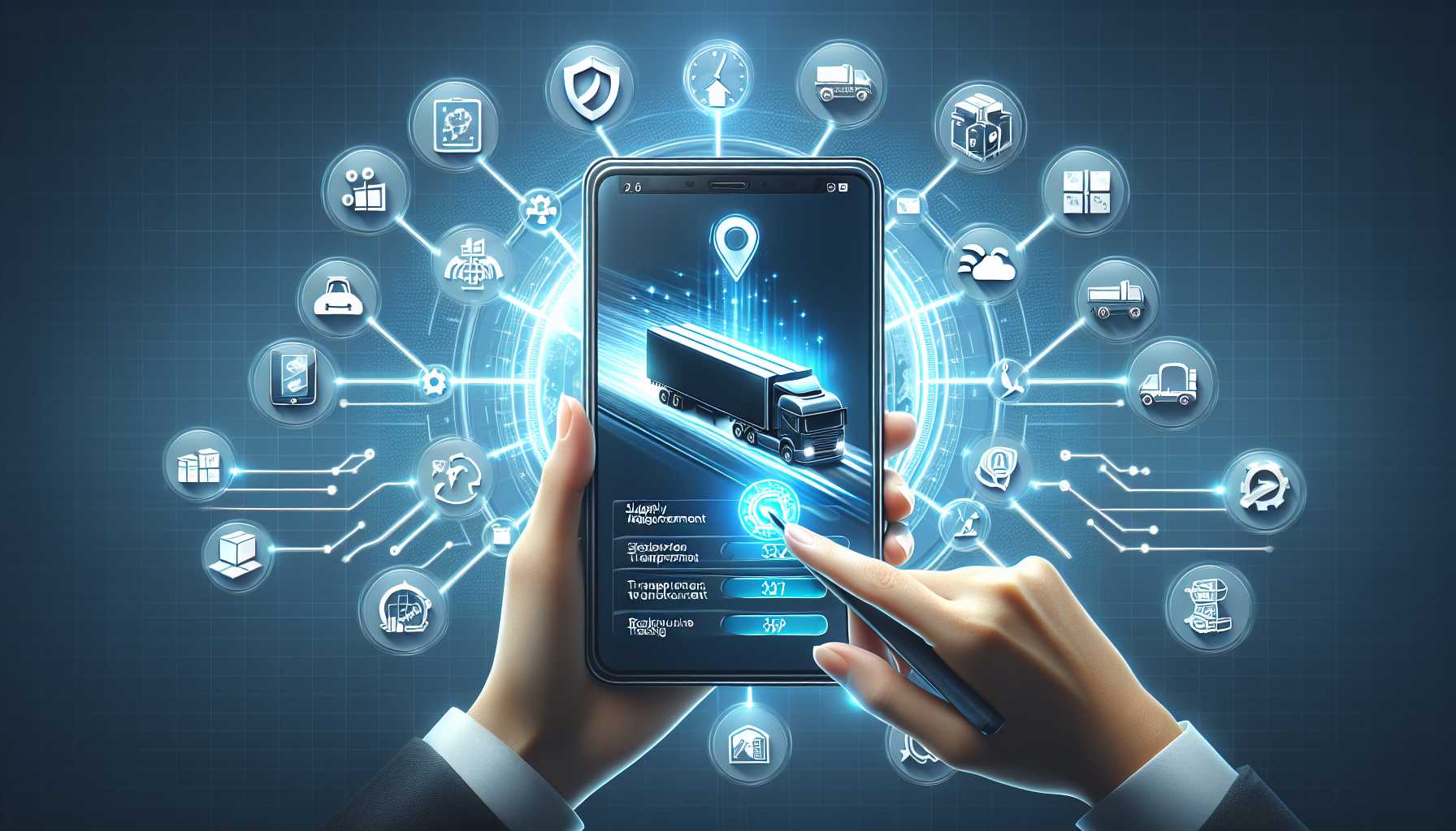 בניית אפליקציית לוגיסטיקה