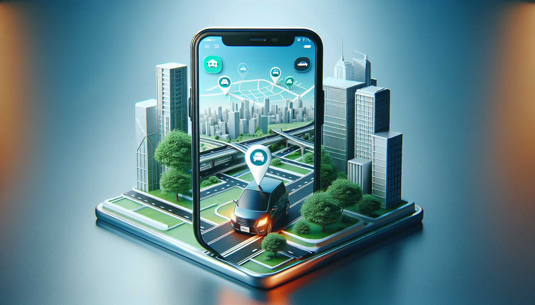 בניית אפליקציית נסיעות שיתופיות