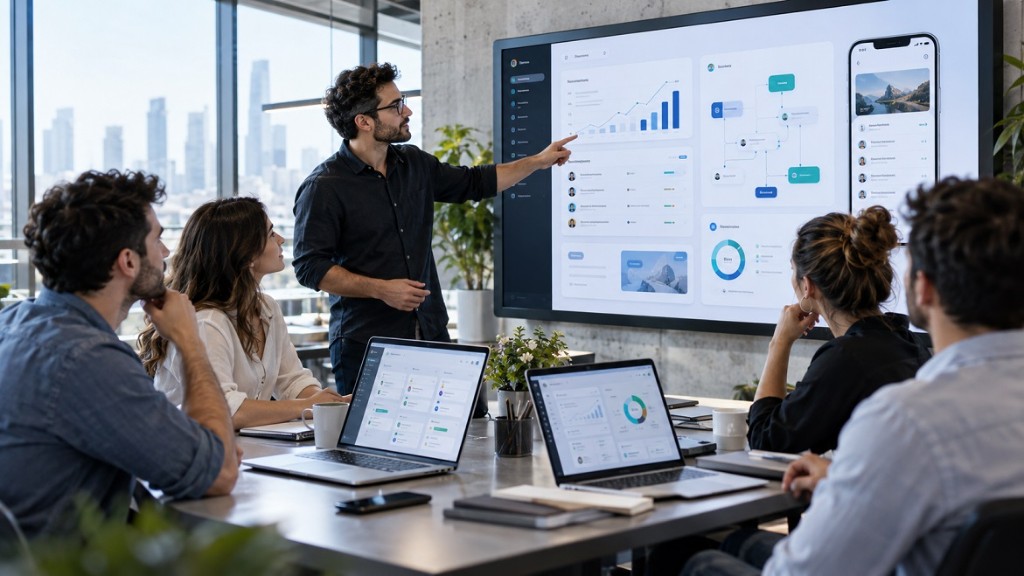 פיתוח אפליקציות לעסקים – Web, Mobile, AI, נתונים ואוטומציה